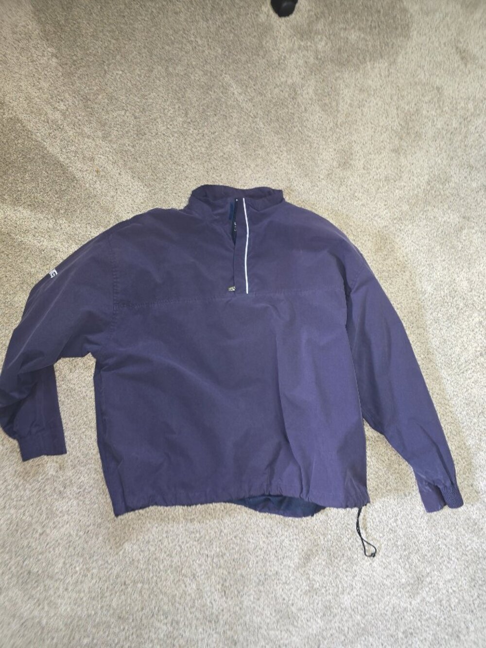 Ping Golf Half Zip Pullover Windbreaker Jacket Blue Mens Size XL